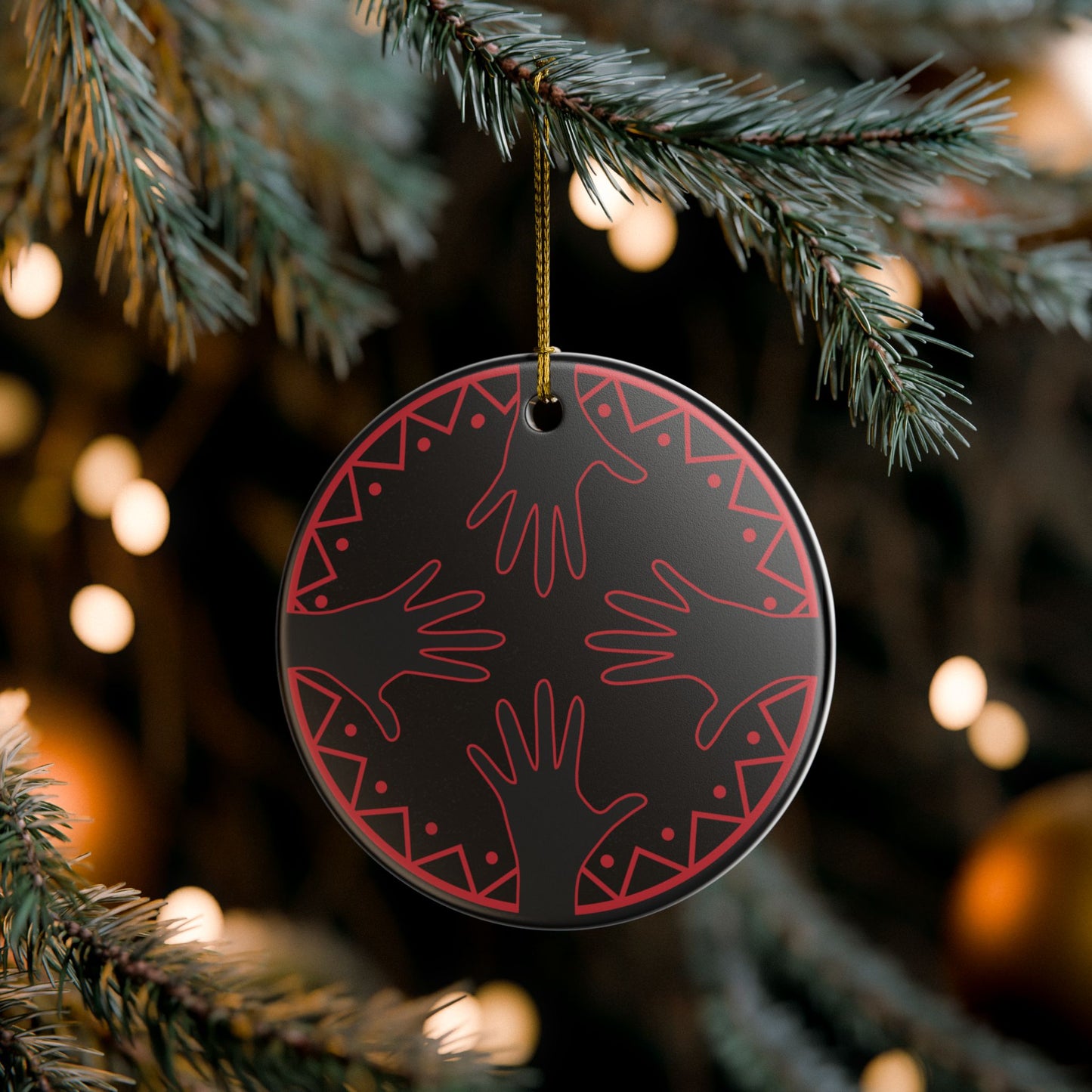 Strong Heart, Strong Minds Ornament