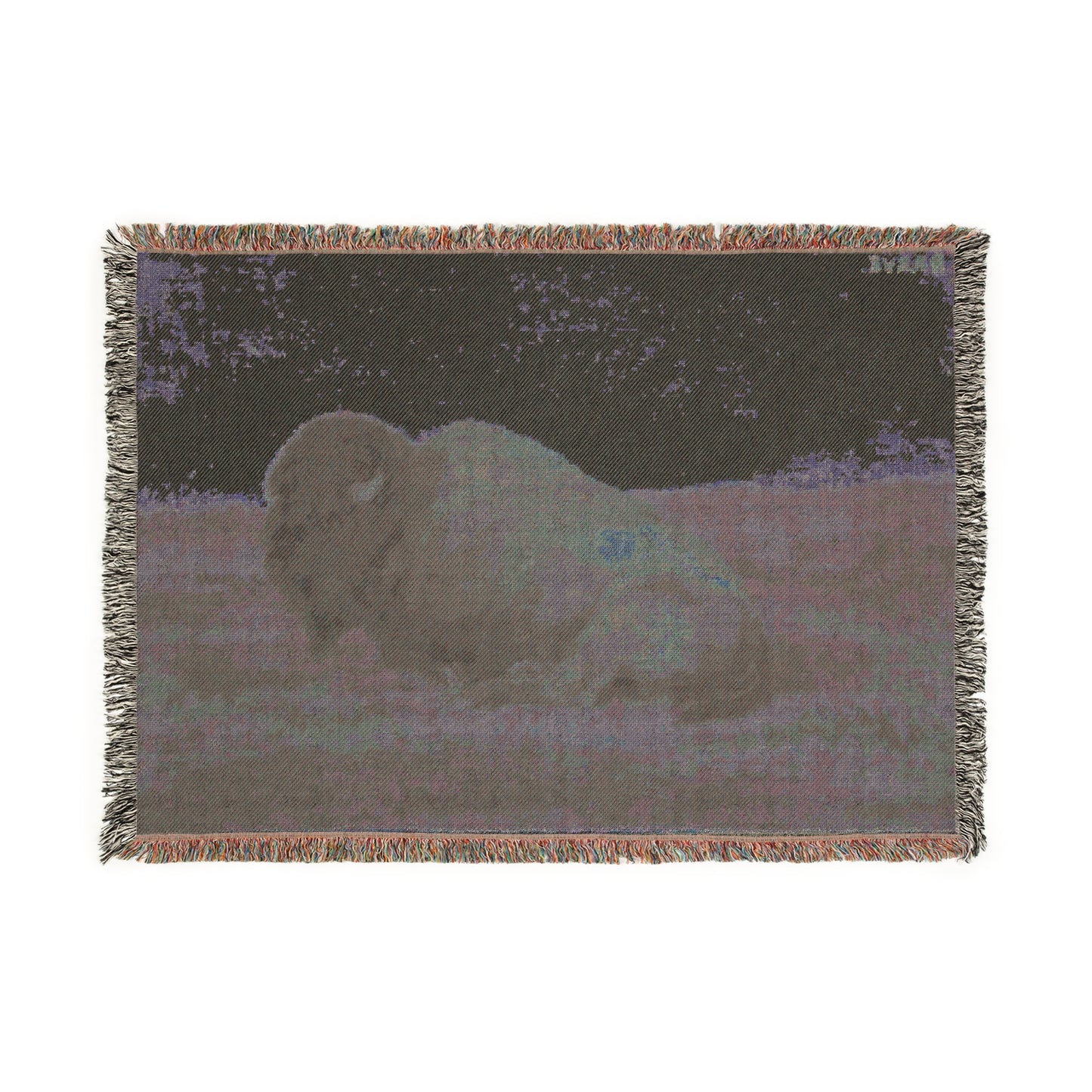 Bison Woven Blanket